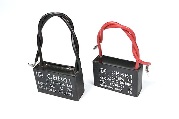 Tụ điện màng Polypropylen kim loại CBB61 – Để khởi động, chạy và điều khiển tốc độ động cơ một pha